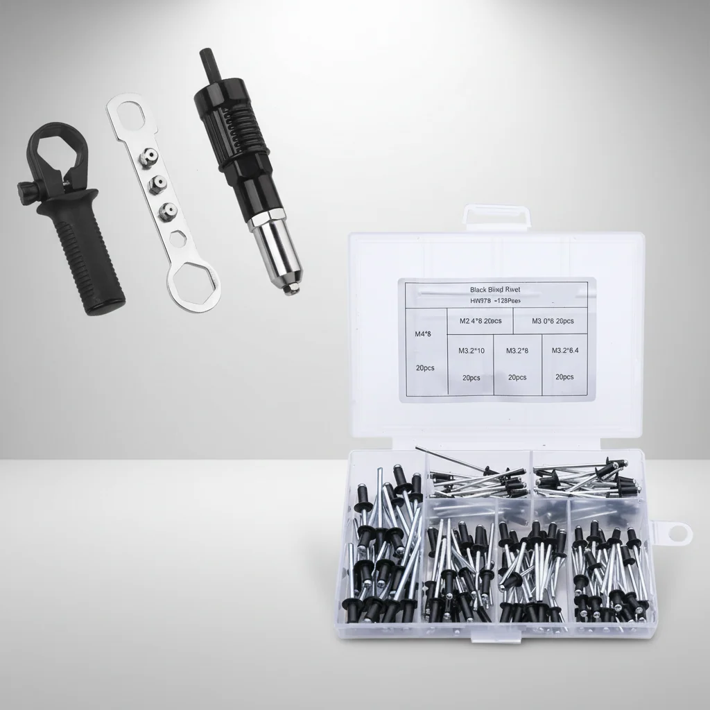 Rivet Gun Tool Set Precision Handheld Blind Rivet Tool - Image 12